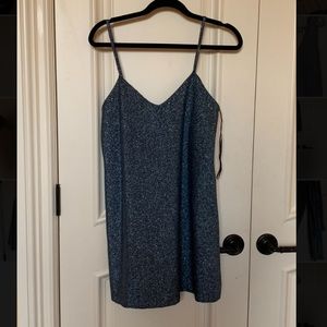 Sparkly Blue Zara Dress